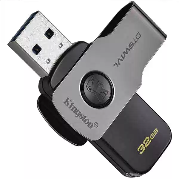 Флешка 32 Гб Kingston DataTraveler Swivi USB 3.0 - зображення 1