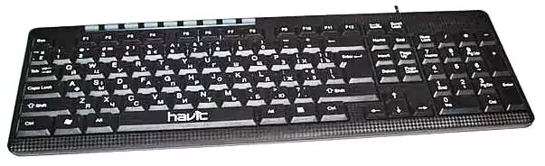 Клавіатура мультимедійна USB Havit HV-KB504L - зображення 1