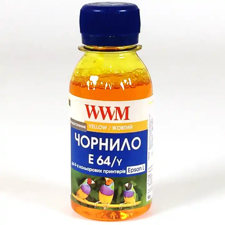 Чорнило E64/Y Yellow WWM 100 г, для Epson - зображення 1
