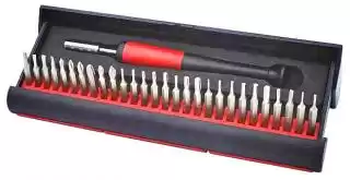 Фото товара Набор сменных бит Haisser 29 шт с рукояткой (49200)