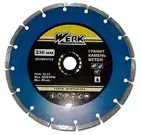 Фото товара Алмазный диск Segment 1A1RSS/c3-W 180 х 7 х 22,23 WE