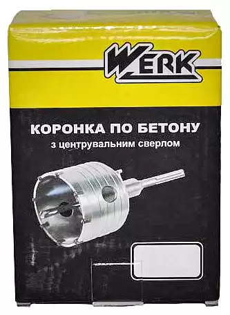 Коронки по бетону Werk WE104065 SDS-plus 65 мм - зображення 1