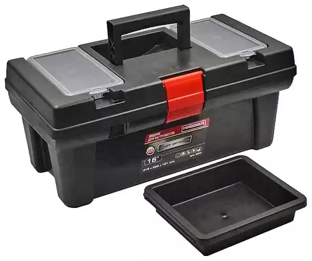 Ящик для інструментів 16" Staff Optimo 415*226*181 Haisser - зображення 1