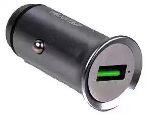 Зарядний пристрій Maxxter UCQC-21A 12 V, для телефонів, смартфонів, планшетів та інших пристроїв від автомобільного прикурювача - зображення 1