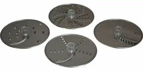 Мульти-блендер Grunhelm GFP-854JBE, мощность 850 Вт, 2 скорости,  4 диска, насадка для теста, чаша 1,2 л, объем мельнички 0,4 л, чаша блендера 1,75 л - изображение 6