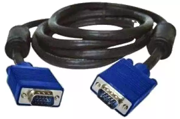 Кабель Atcom VGA 2 ферити довжина 1.5м - зображення 1