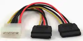 Фото товара Кабель Gembird CC-Sata-PSY двойной кабель питания SATA, 15см