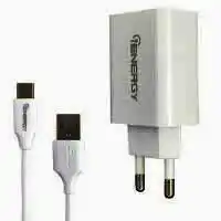 Зарядний пристрій iEnergy HC-27, 2xUSB, 2,4A + Cable MicroUSB - зображення 1