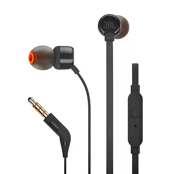 Навушники з мікрофоном JBL T110 Вакуумні - зображення 1
