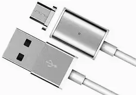 Фото товара Кабель USB Magnetic Cable Micro, Silver