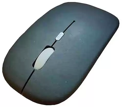 Миша бездротова Bluetooth Konfulon WM-02 чорна, для компʼютера та ноутбука - зображення 1