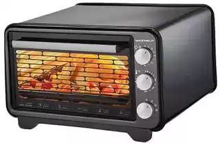 Фото товара Печь электрическая, GRUNHELM GN36K, 36л, черная, с грилем, 1420W