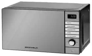 Фото товара Микроволновая печь GRUNHELM 20MX921-S, нержавейка, 700 W, электронная
