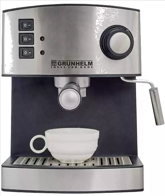 Кофемашина эспрессо Grunhelm GEC17 850 Вт, обьем 1 л - изображение 2