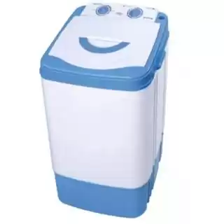 Фото товара Стиральная машина полуавтомат однобаковая Grunhelm GWB-W701-W бело-синяя, 7 кг