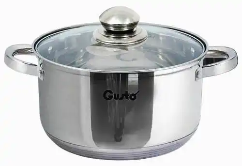 Каструля Gusto Media 20 см (з кованими ручками) - зображення 1