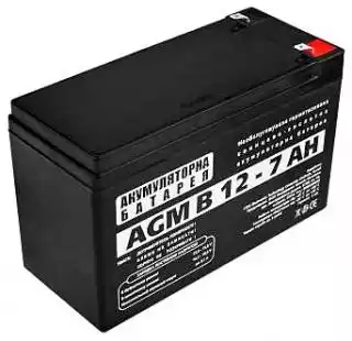 Фото товара Аккумулятор Maxxter MBAT-12 (12 V 7 A)