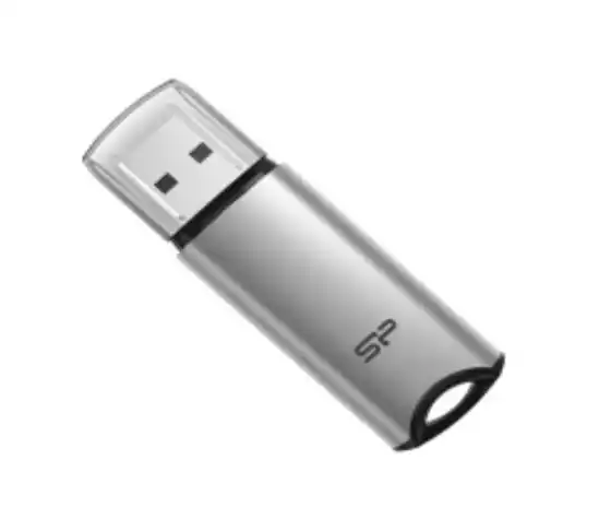 Флешка 64 Гб Silicon Power Touch 830 USB 2.0 сіра - зображення 1