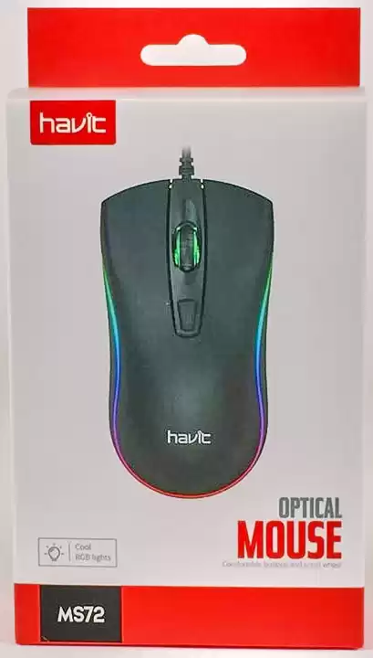 Мишка Havit HV-MS72, USB, Black - зображення 4