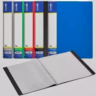 Фото товара Папка с файлами, пластиковая, 60 файлов, А4, mix, Economix