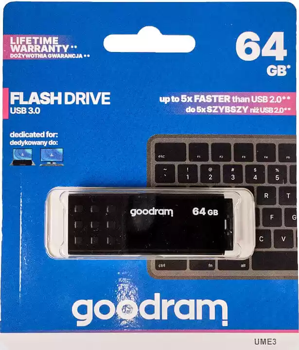 Флешка 64 Гб GOODRAM UME3 USB 3.0 - зображення 1