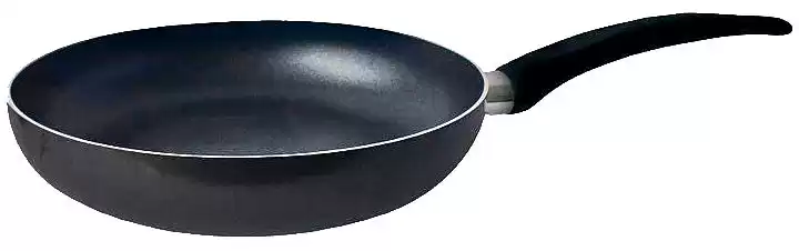 Сковорідка GUSTO (чорна) покриття XYLAN 28 см - зображення 1