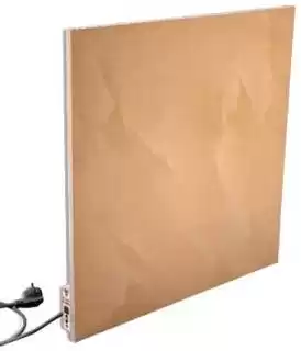 Фото товара Керамический обогреватель GRUNHELM GCH-500BG 500 Вт, бежевый, с терморегулятором, размеры: 600*600*12 мм