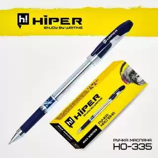 Фото товара Ручка масляная Hiper Max Writer, 0,7 мм (черная, синяя)