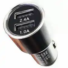 Зарядний пристрій iEnergy CA-03 2,4A 2*USB, для телефонів, смартфонів, планшетів та інших пристроїв від автомобільного прикурювача - зображення 1