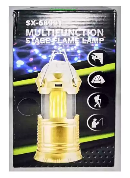 Фонарь ручной 6899 usb/disco кемпинг (7047) - изображение 2