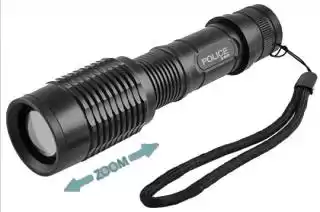 Фото товара Фонарик Police 1861/1862-T6, ЗУ 220V/12V, 1x18650/3xAAA, zoom, Box