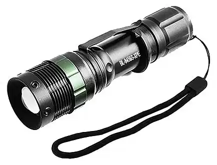 Ліхтарик Police 8455S-XPE, ЗУ 220V, 1x18650/3xAAA, zoom, Box - зображення 1