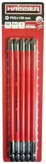Фото товара Бита PH2 х 150 мм Haisser, набор 10шт.