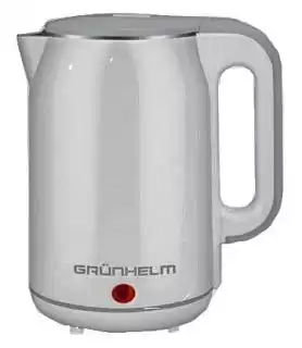 Фото товара Электрочайник GRUNHELM ЕКS-1864SW, белый, 1,8 л, 1500W