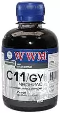 Чорнило WWM C11/GY Black 200 г для принтерів Canon - зображення 1