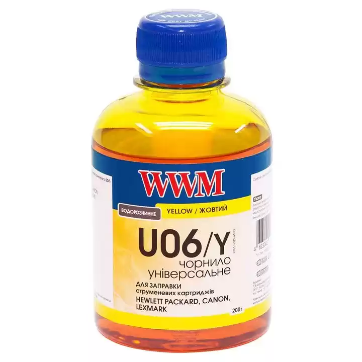 Чорнило WWM 12A1980 YELLOW 200 г для принтерів LEXMARK - зображення 1