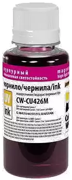 Чорнило CW-CU426M Magenta ColorWay 100 г, для принтерів Canon, універсальне - зображення 1