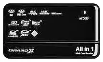 Картрідер Grand-X CRX05 USB все в 1 SD, MMC, TF, ProDuo, M2 - зображення 1