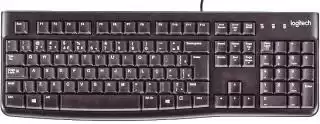 Фото товара Клавиатура Logitech K120 Ukr (920-002643) мембранна, USB, чорна
