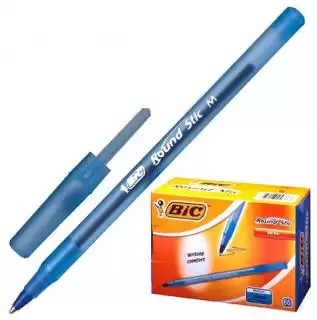 Фото товара Ручка кульк BiC Raund Stic 1.0мм синя (bc921403).