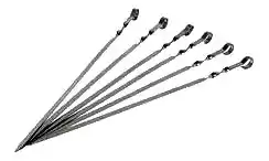 Фото товара Шампура GUSTO GT-7112 'Time2Grill' 45см (набор 6 шт) нерж.сталь