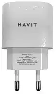 Фото товара Havit HV-UC1016 Type-C 3A 20W зарядное устройство быстрой зарядки мобильных телефонов с 220v на Type-C, белый
