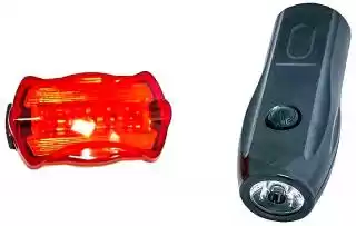 Фото товару Ліхтарик велосипедний передній зі стопом BL-T0798 (7620)