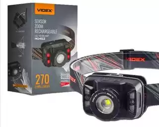Фото товара Ліхтар налобний світлодіодний VIDEX VLF-H045Z 270Lm 5000K.