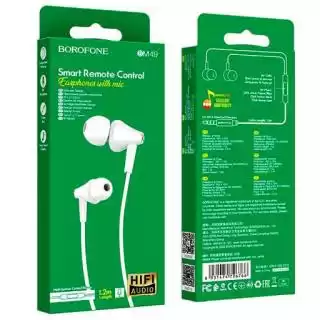 Фото товара Навушники BOROFONE BM49 Player with mic white.