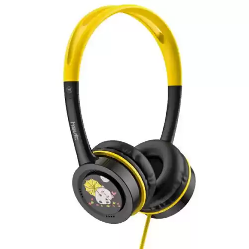Навушники дитячі HAVIT HV-H210d, black (чорно-жовті). - изображение 1