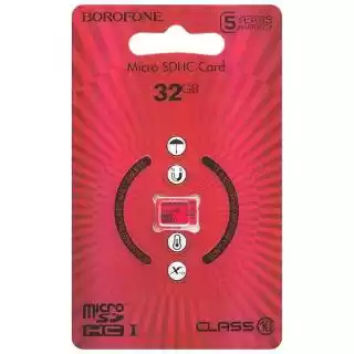 Фото товара Карта памяти microSDHC BOROFONE 32 Gb TF High Speed Class 10