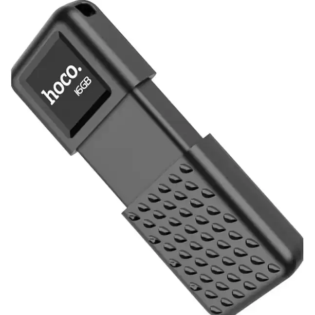 Флеш память USB HOCO UD6 Intelligent U disk 16Gb matte black - изображение 1
