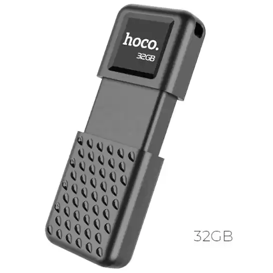 Флеш память USB HOCO UD6 Intelligent U disk 32Gb matte black - изображение 1