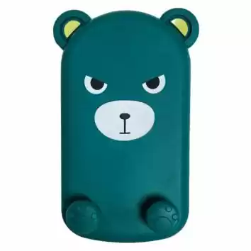 Подставка – составляющая для смартфона Silicone BEAR Green - изображение 1